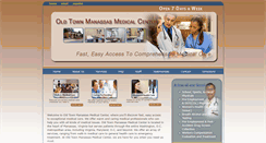 Desktop Screenshot of manassasmedicalcenter.com